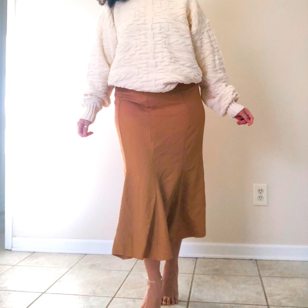 Mermaid midi skirt